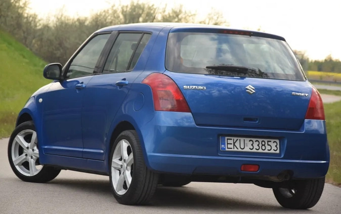 Suzuki Swift cena 12900 przebieg: 193000, rok produkcji 2007 z Kutno małe 631